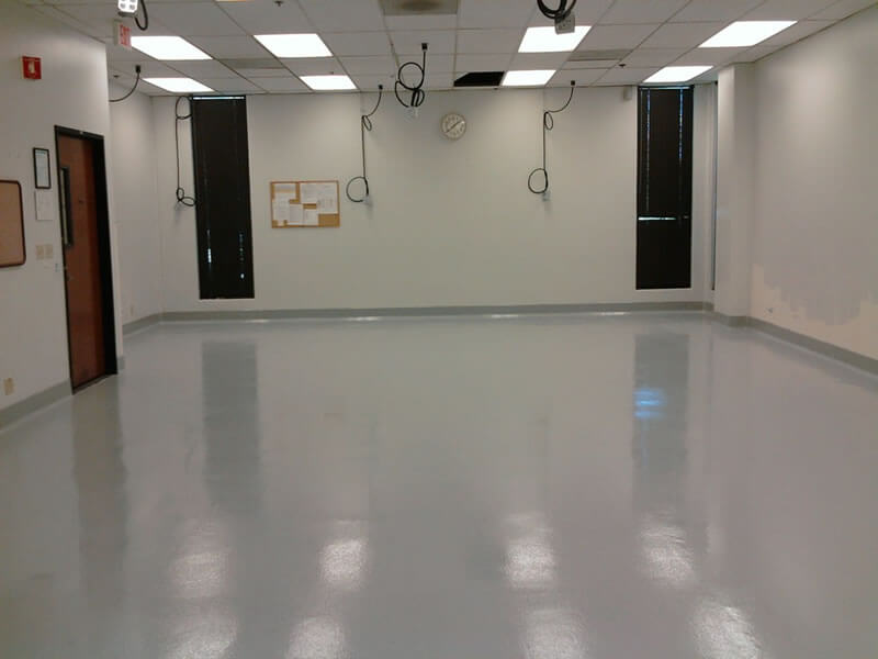 Lab floor