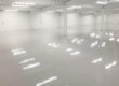 Warehouse floor images complated by Flowstone Industrial Flooring