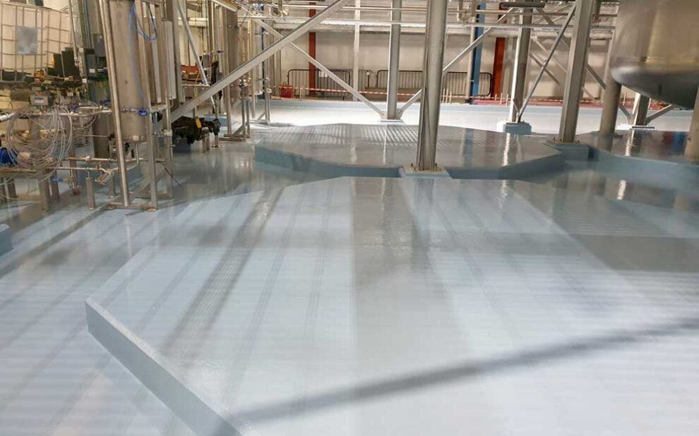 Ineos Chemical Site Durham Strongcoat Ral 5024